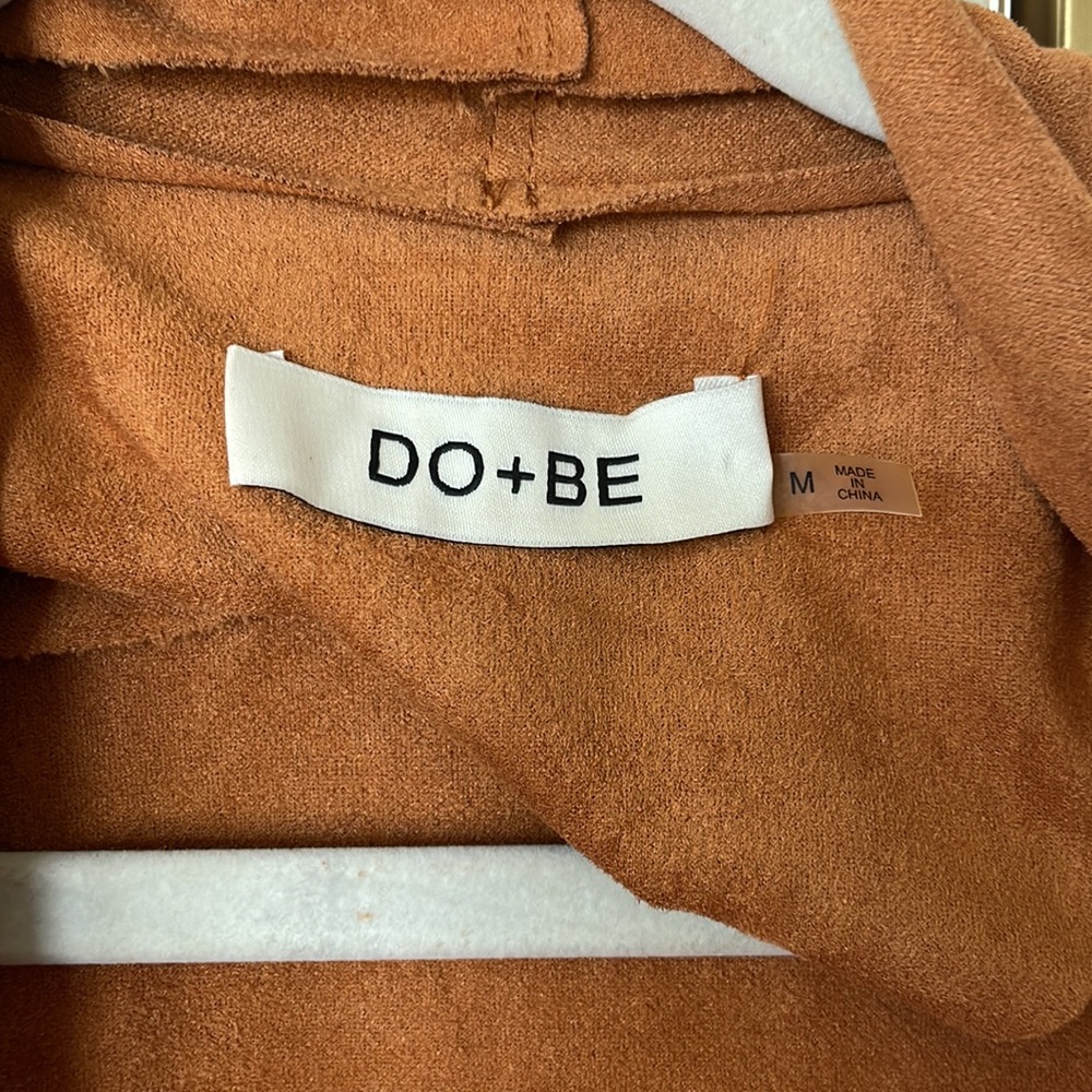 Rust suede lightweight jacket - Picture 2 of 4